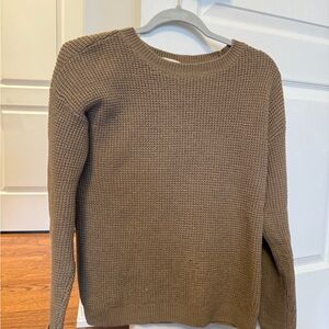 Wilfred Brown Knit Sweater